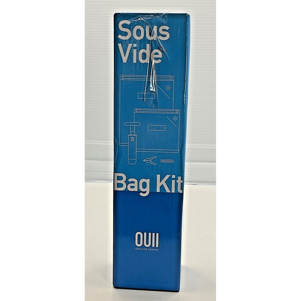 OUII Sous Vide Bag Kit 22-Piece Reusable BPA Free with‎ Pump